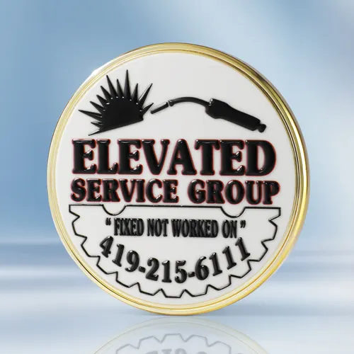 Elevated Service Group Challenge Coins Elevated Service Group Challenge Coins