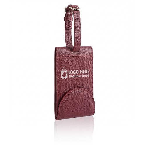 Creative Genuine Leather Travel ID Tag
