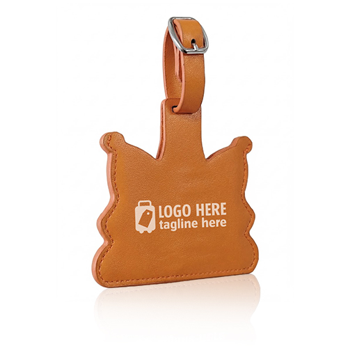 Cute and Novel High-quality PU Leather ID Tag