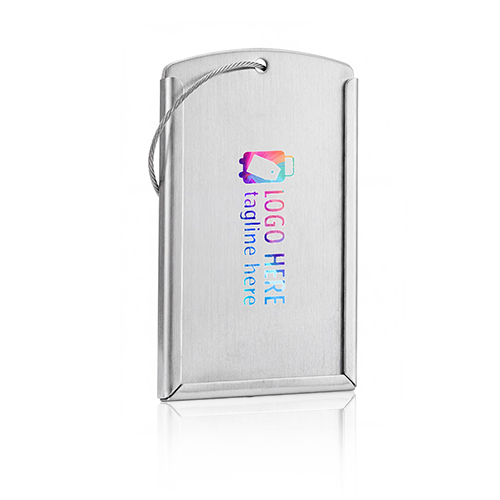 Stylish Metal Luggage Tag