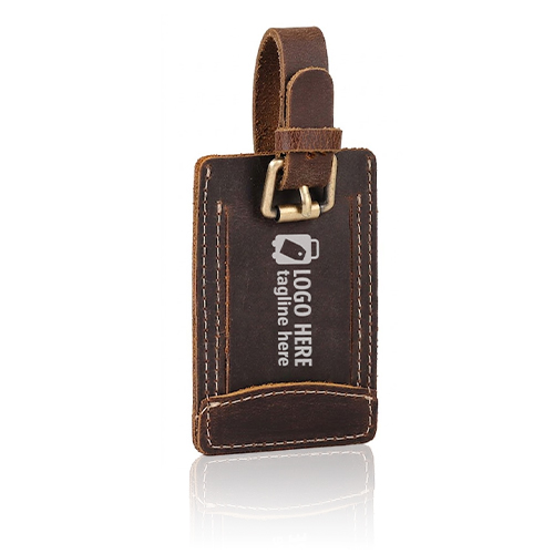 Vintage Premium Echt Lederen Bagagelabel