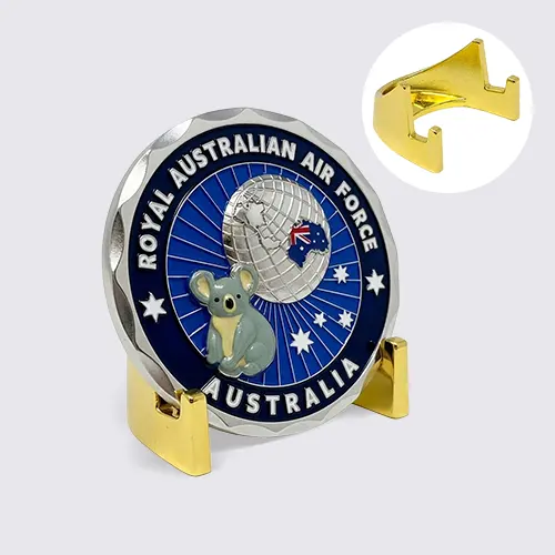 Metal Coin Stand Metal Challenge Coin Stand