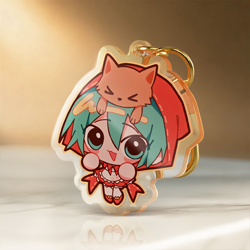 Glow Pals Cartoon Keychains