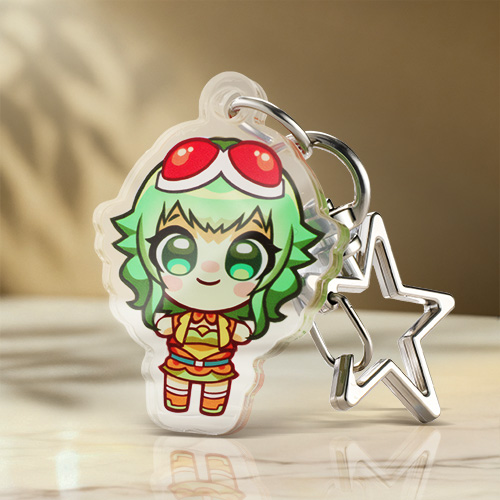 Mini Tokusatsu Hero Anime Keychain