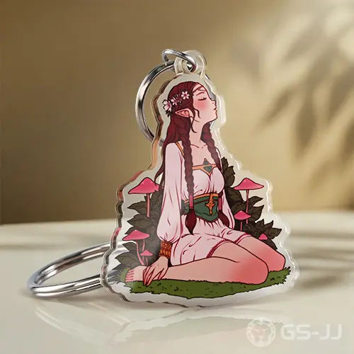 Mushroom Elf Character Keychains Mushroom Elf Character Keychains