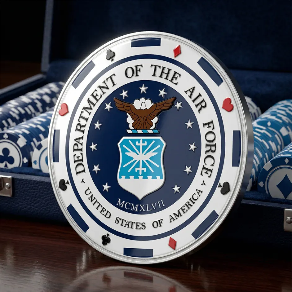 Poker Chip Challenge Coins Poker Chip Challenge Coins