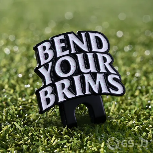 Custom Bend Your Brims Soft Enamel Hat Clip Custom Bend Your Brims Soft Enamel Hat Clip