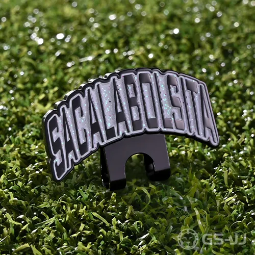 Custom SABALABOLISTA Glitter Soft Enamel Hat Clip Custom SABALABOLISTA Glitter Soft Enamel Hat Clip