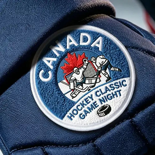Canada Hockey Classic Game Chenille Patch Canada Hockey Classic Game Chenille Patch