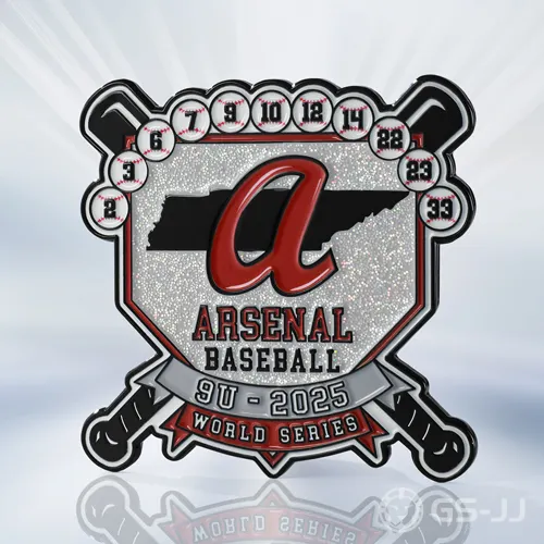 Arsenal Baseball 9U World Series 2026 Trading Pins Arsenal Baseball 9U World Series 2026 Trading Pins