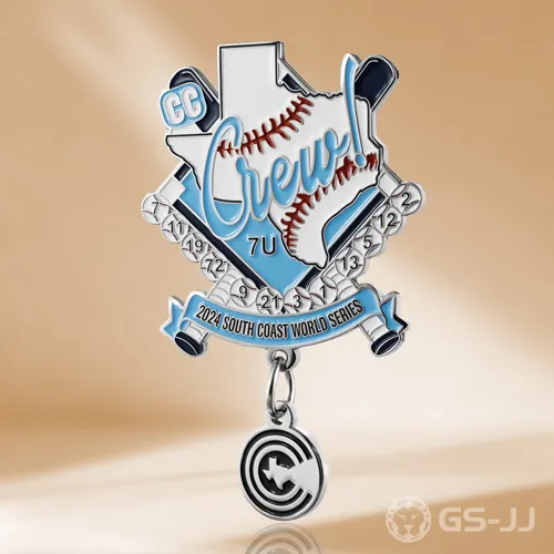 CC Crew Baseball Trading Pins CC Crew Baseball Trading Pins