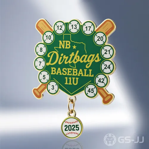 NB Dirtbags Baseball Trading Pins NB Dirtbags Baseball Trading Pins