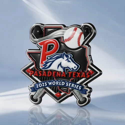 Pasadena Horse Baseball Trading Pins