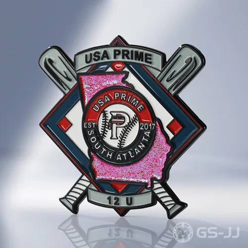 USA Prime South Atlanta Baseball Trading Pins USA Prime South Atlanta Baseball Trading Pins