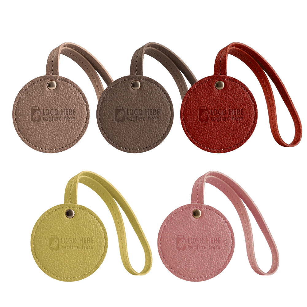 Round Leather Luggage Tags As Gifts Round Leather Luggage Tags As Gifts