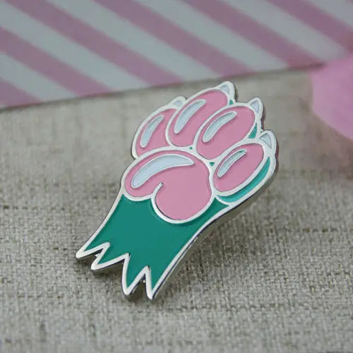 Custom Made Pins for Pink Paw Custom Made Pins for Pink Paw