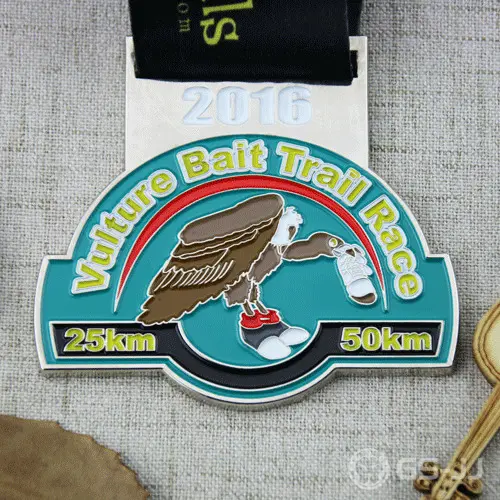 Custom Race Medals for Vulture Bait Trail Race Custom Race Medals for Vulture Bait Trail Race
