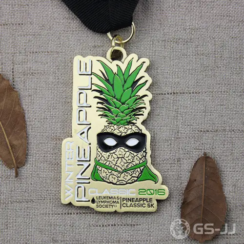 Custom Running Medals for Pineapple Classic 5K Custom Running Medals for Pineapple Classic 5K