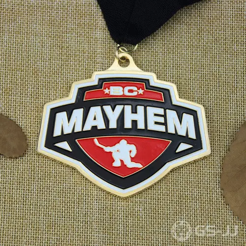 Customized Medals for BC Mayhem Tournament Customized Medals for BC Mayhem Tournament