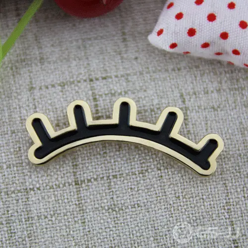 Enamel pins for eyelashes Enamel pins for eyelashes