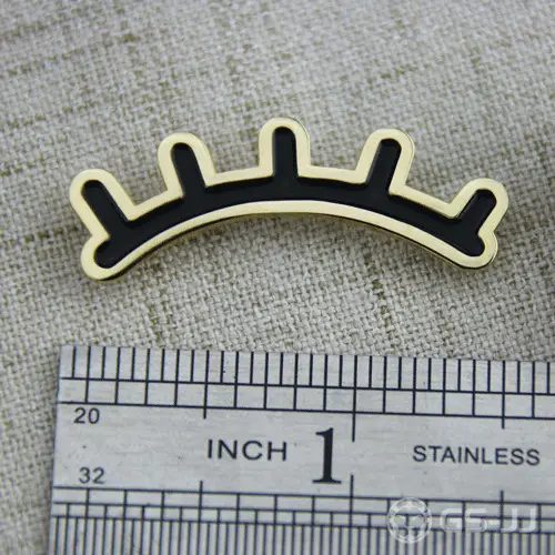 Enamel pins for eyelashes Enamel pins for eyelashes