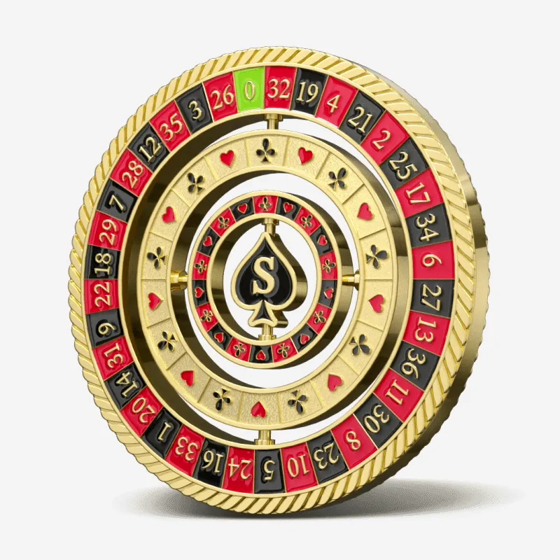 Spinner Custom Challenge Coins