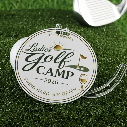 Ladies Golf Camp Golf Bag Tags