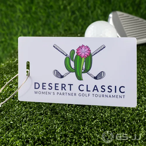 Desert Classic Women's Partner Golf Tournament Golf Bag Tags Desert Classic Women's Partner Golf Tournament Golf Bag Tags