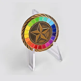 Acrylic Coin Stand