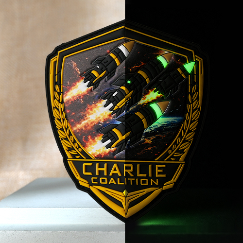 CHARLIE COALITION Printed Custom PVC Patches
