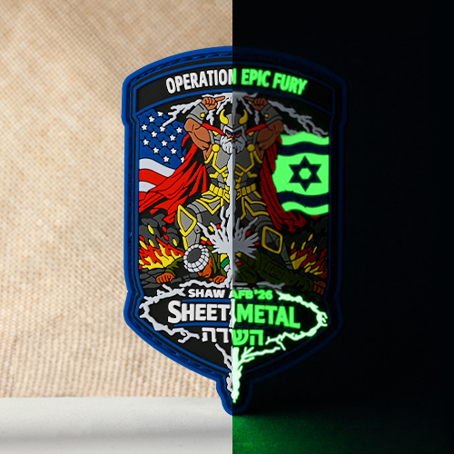 OPERATION EPIC FURY Custom PVC Patches