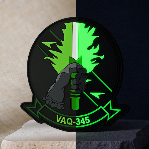 VAQ345 Lightning Blade Custom PVC Patches