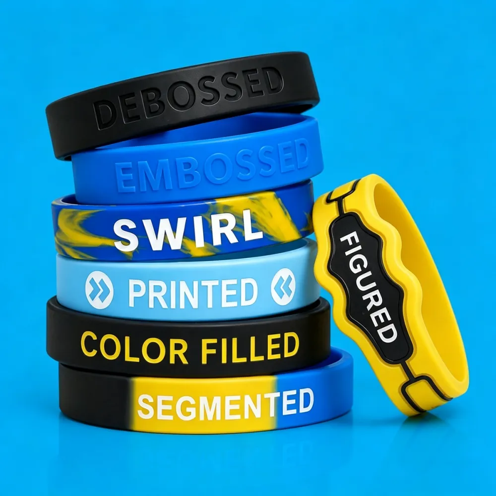 Custom Logo Silicone Wristbands