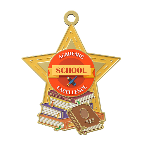 Star Book Rush Medal