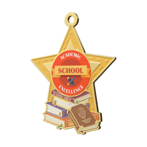 Star Book Rush Medal