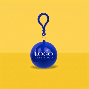 Keychain Ball Poncho Disposable Raincoat