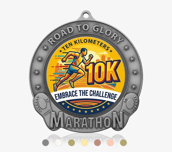 10K Run Unity Medal