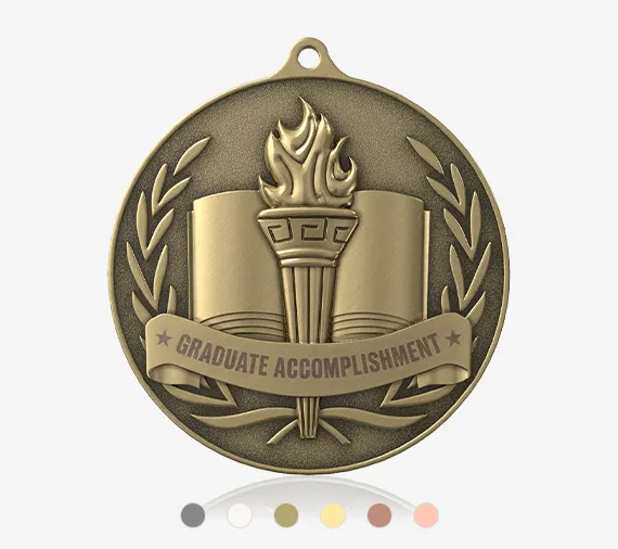Book Banner Medal