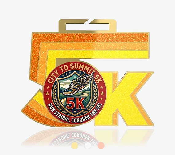 Custom 5K Race Medals