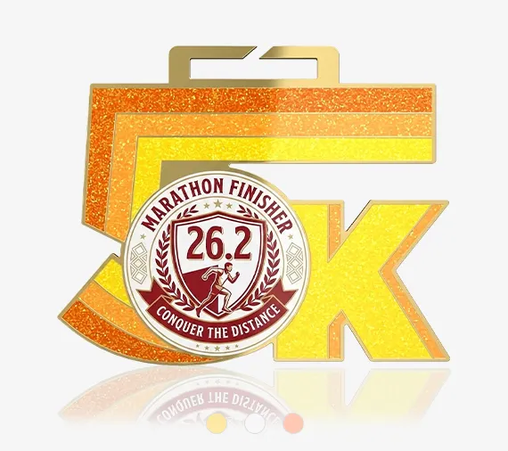 Custom 5K Race Medals