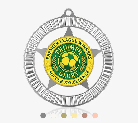 Football Champion Glory Medal