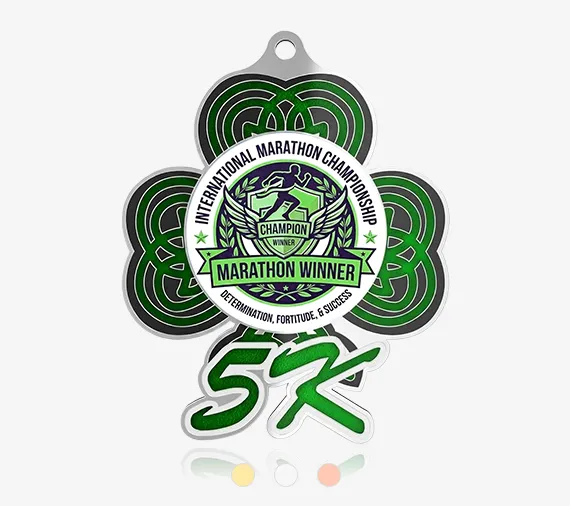 Trefoil Walking Race 5K Medals