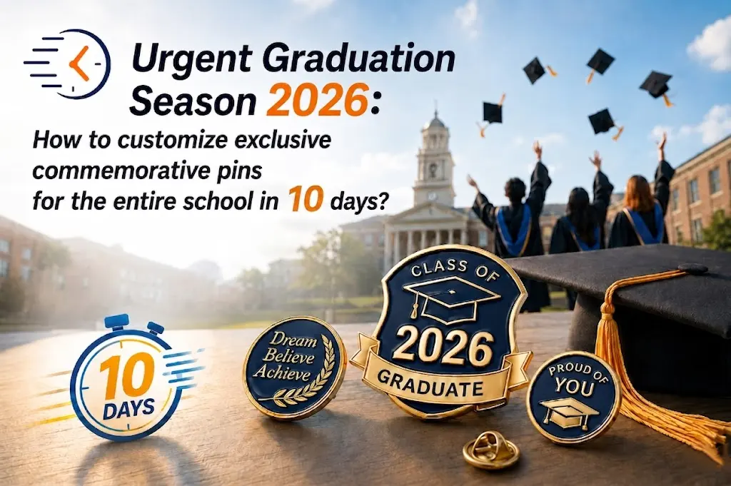 2026 Graduation Pins: Customize Yours in 10 Days