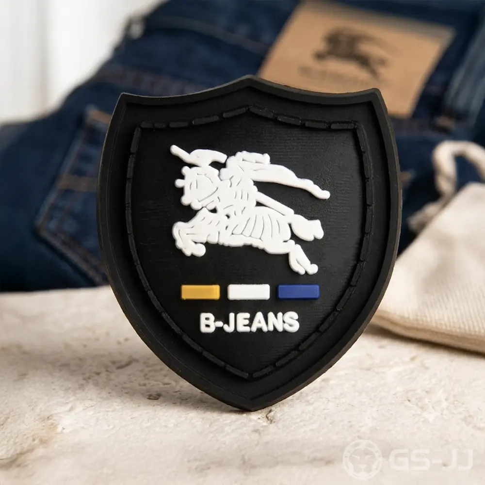 B-JEANS PVC Lapel Pin B-JEANS PVC Lapel Pin