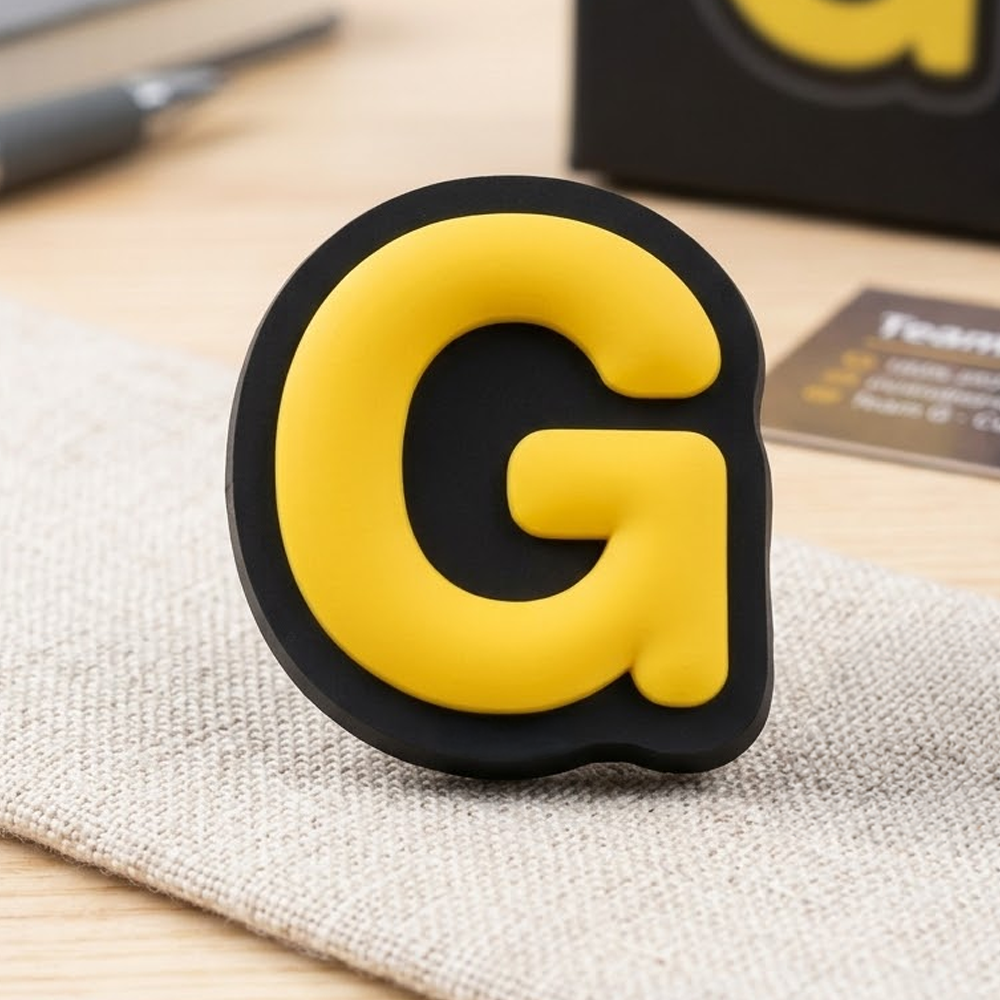 Custom 3D G PVC Lapel Pins 