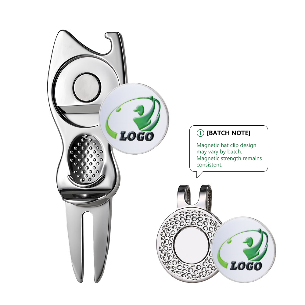Magnetic Effect Display - Magnetic Ball Marker and Divot Tool Gift Set