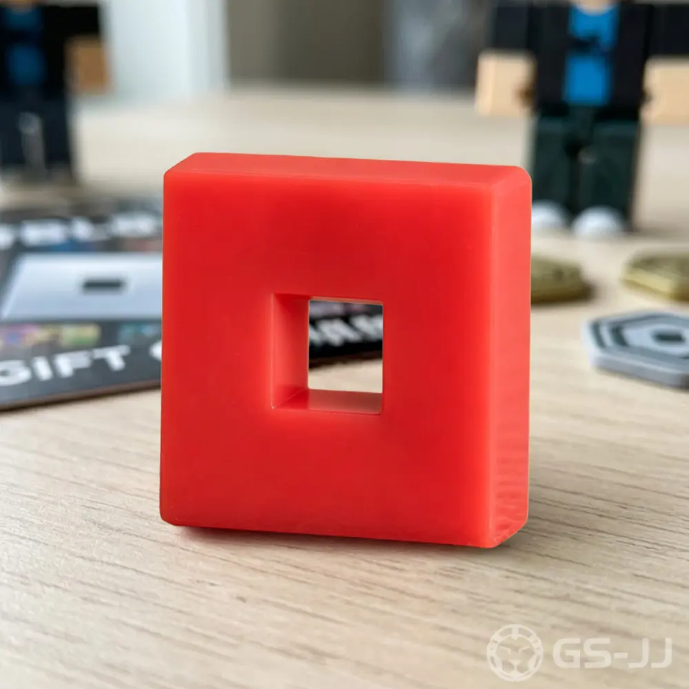 Red Pane PVC Lapel Pin Red Pane PVC Lapel Pin