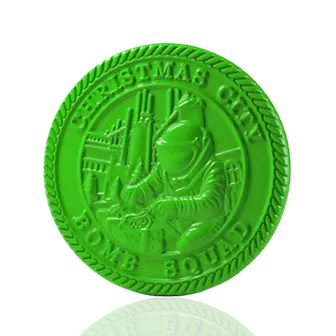 Dye Green Custom Coin-2
