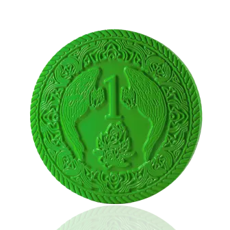 Dye Green Custom Coin-14