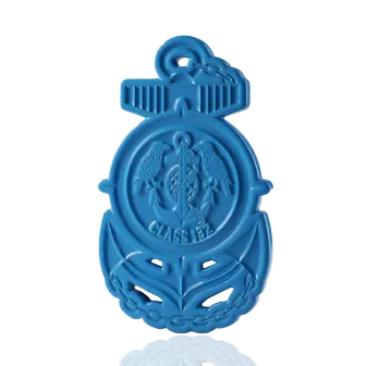 Dye Blue Custom Coin-4